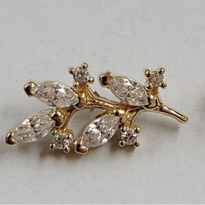 BVLA Bitter sweet 14k yellow gold cz